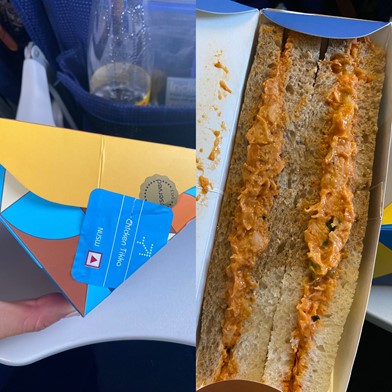 IndiGo 機内食